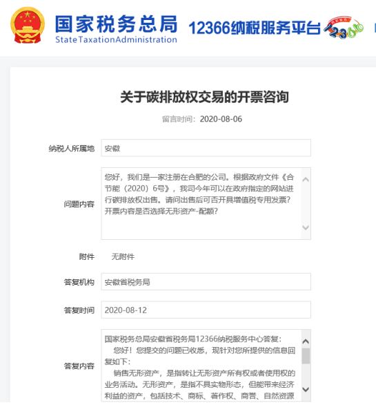 碳排放权交易将至，这些涉税问题值得关注-图片1